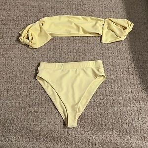 Tula Rosa Yellow Bikini Set
